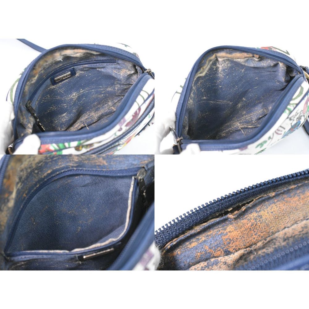 Gucci Multicolor Flora White Bag Navy Shoulder - Picture 8 of 9